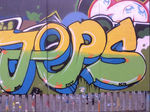 Graffiti piece, Dublin